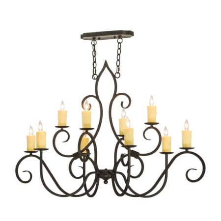 Meyda Tiffany Clifton 10 Light 28" Wide Taper Candle Style Chandelier Custom