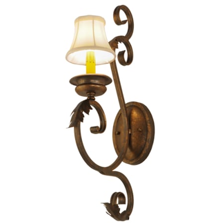 Meyda Tiffany Josephine 23" Tall Wall Sconce Gilded Tobacco