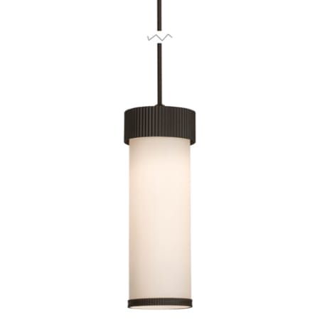 Meyda Tiffany Cilindro 8" Wide Mini Pendant Oil Rubbed Bronze