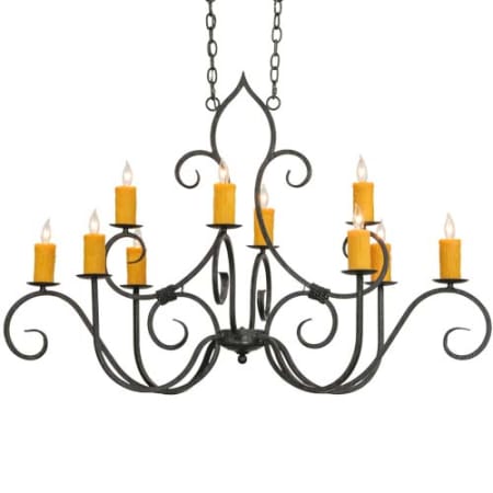 Meyda Tiffany Clifton 10 Light 28" Wide Taper Candle Style Chandelier Custom