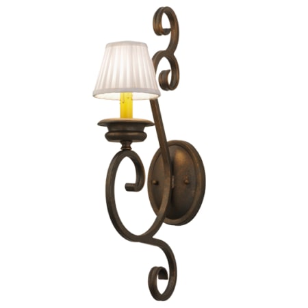 Meyda Tiffany Fernando 23" Tall Wall Sconce Gilded Tobacco