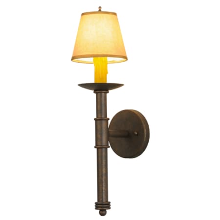 Meyda Tiffany Amada 20" Tall Wall Sconce Gilded Tobacco