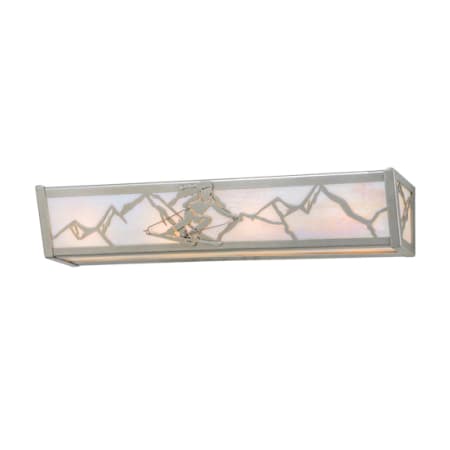 Meyda Tiffany Alpine 24" Wide Vanity Light Nickel