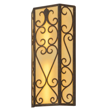 Meyda Tiffany Mia 40 Light 24" Tall Wall Sconce Cajun Spice