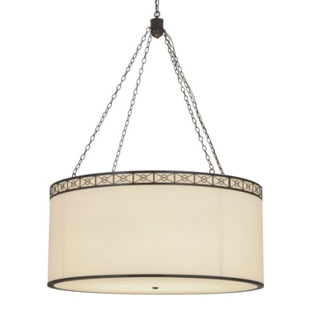 Meyda Tiffany Cilindro 8 Light 48" Wide Suspension Pendant Timeless Bronze