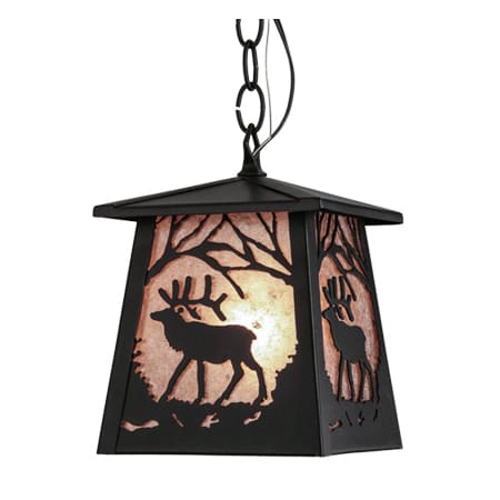 Meyda Tiffany Elk at Dawn 10" Wide Pendant N/A