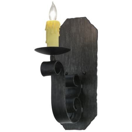 Meyda Tiffany Renzo 15" Tall Wall Sconce Antique Iron Gate