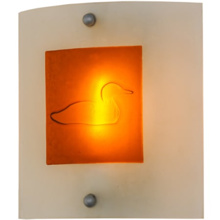 Meyda Tiffany Metro 11" Tall Wall Sconce Nickel