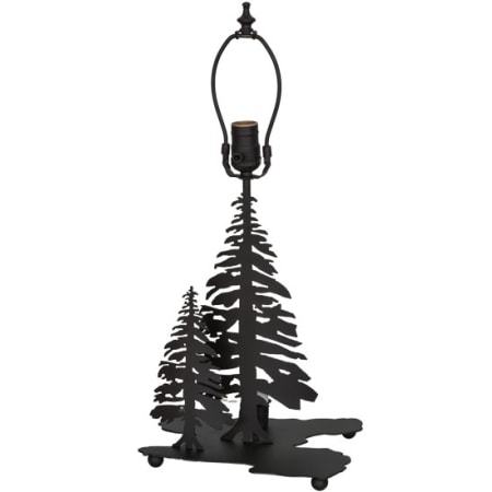 Meyda Tiffany Tall Pines 14" Tall Lamp Base Oil Rubbed Bronze