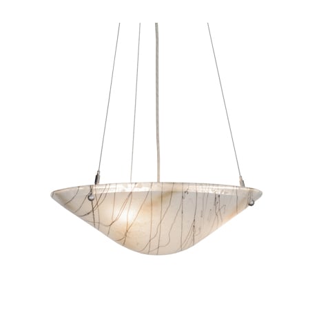 Meyda Tiffany Metro 3 Light 18" Wide Pendant Brushed Nickel
