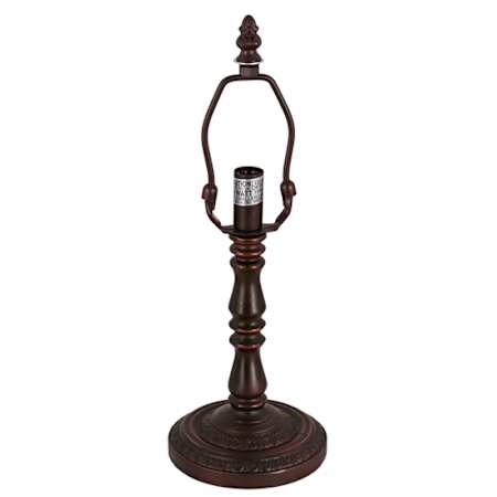 Meyda Tiffany Moorish 8" Tall Lamp Base N/A