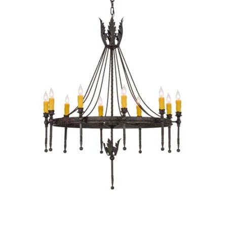 Meyda Tiffany Amaury 10 Light 36" Wide Taper Candle Style Chandelier N/A