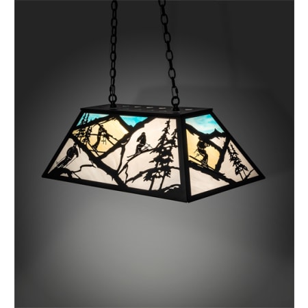 Meyda Tiffany Alpine 6 Light 33" Wide Linear Pendant N/A