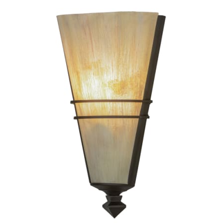 Meyda Tiffany St 14" Tall Wall Sconce Oil Rubbed Bronze
