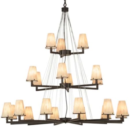Meyda Tiffany St Lawrence 21 Light 54" Wide Chandelier Oil Rubbed Bronze