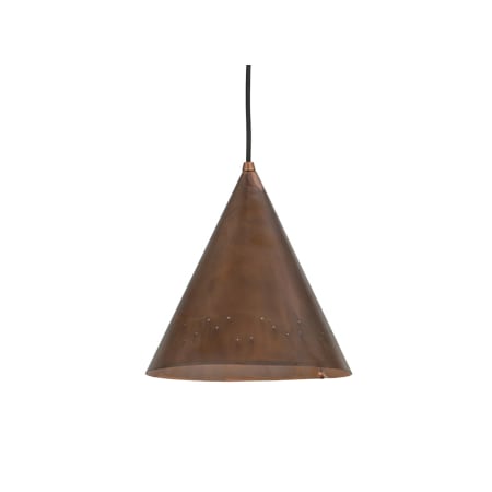 Meyda Tiffany Constellation 10" Wide Pendant Vintage Copper