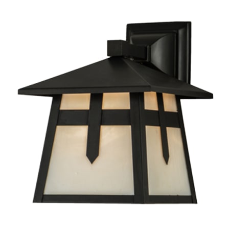 Meyda Tiffany Stillwater 12" Tall Wall Sconce Craftsman Brown