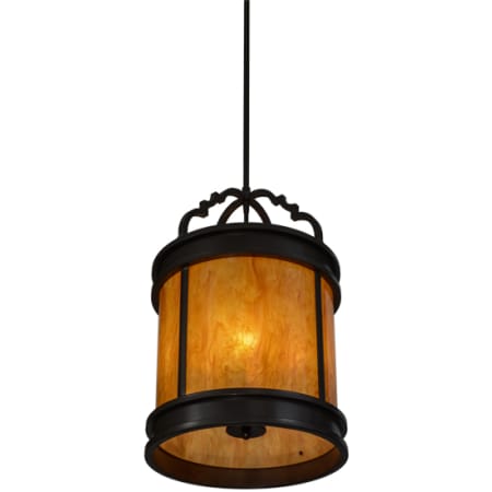 Meyda Tiffany Wyant 4 Light 15" Wide Pendant Timeless Bronze