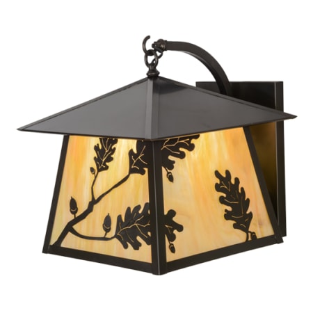 Meyda Tiffany Stillwater 17" Tall Wall Sconce Craftsman Brown
