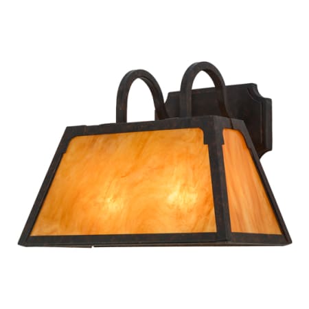 Meyda Tiffany Dalton 2 Light 11" Tall Wall Sconce Cajun Spice