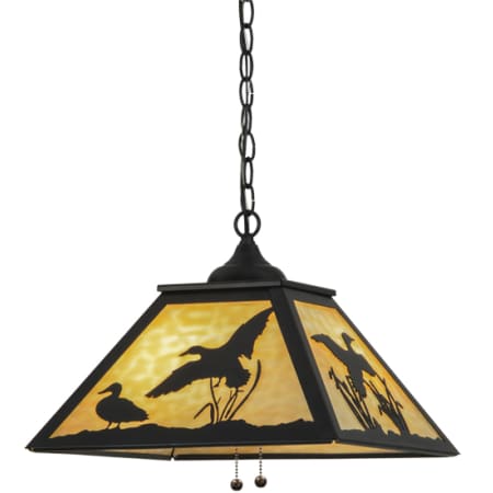 Meyda Tiffany Ducks in Flight 2 Light 22" Wide Pendant N/A