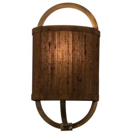 Meyda Tiffany Cilindro 12" Tall Wall Sconce Antique Copper