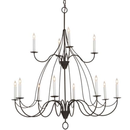 Meyda Tiffany Polonaise 12 Light 48" Wide Taper Candle Style Chandelier Timeless Bronze