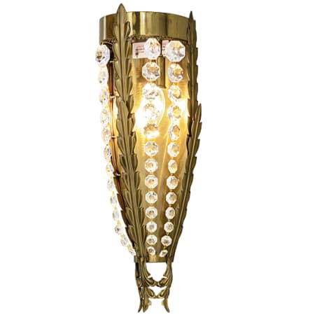 Meyda Tiffany Chrisanne 2 Light 19" Tall Wall Sconce Transparent Gold
