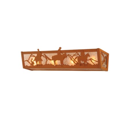 Meyda Tiffany Rustlers 24" Wide Vanity Light Rust
