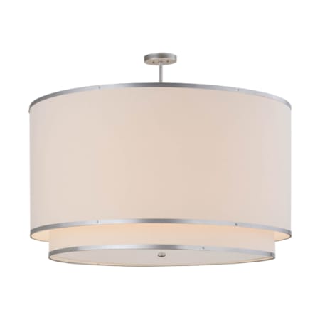 Meyda Tiffany Cilindro 8 Light 48" Wide Pendant Nickel