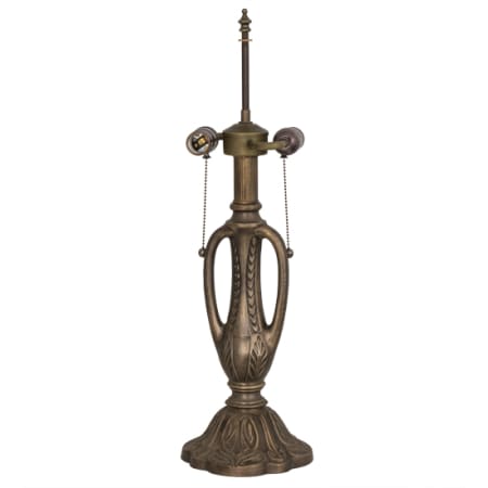 Meyda Tiffany 24" Tall Lamp Base Vintage Copper