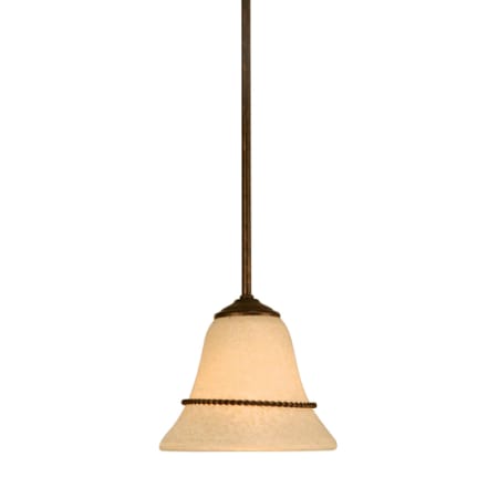 Meyda Tiffany Bell 6" Wide Mini Pendant N/A