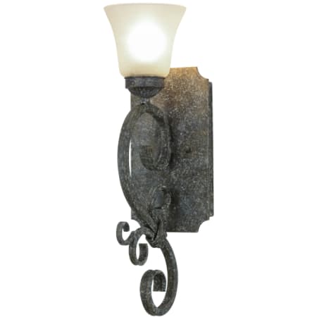 Meyda Tiffany Thierry 18" Tall Wall Sconce Ash