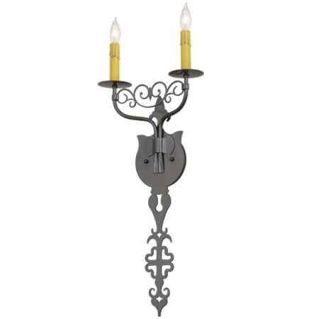 Meyda Tiffany Merano 2 Light 26" Tall Wall Sconce Bronze Metallic