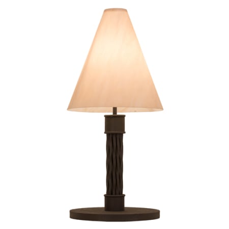 Meyda Tiffany Mosset 37" Tall Buffet Table Lamp Antique Copper