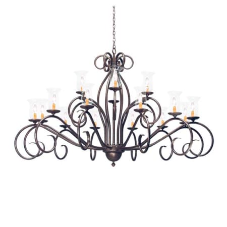 Meyda Tiffany Sienna 18 Light 72" Wide Chandelier N/A