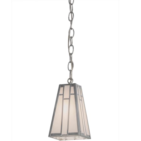 Meyda Tiffany Mission 7" Wide Mini Pendant Chrome