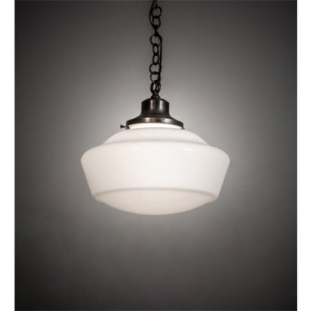 Meyda Tiffany Revival 16" Wide Pendant Antique Brass