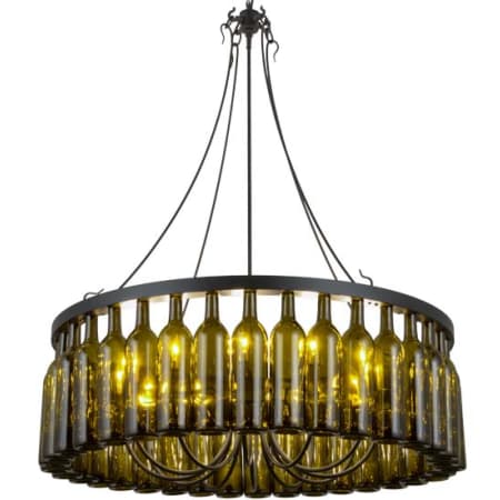 Meyda Tiffany Tuscan Vineyard 12 Light 38" Wide Ring Chandelier N/A