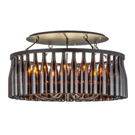 Meyda Tiffany Tuscan Vineyard 12 Light 38" Wide Ring Chandelier N/A