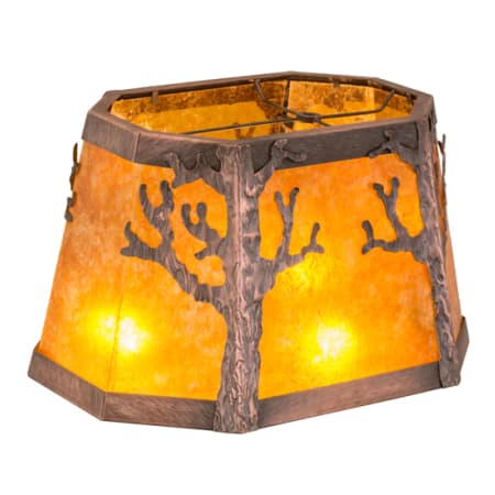 Meyda Tiffany Oblong 9" Tall Lamp Shade N/A