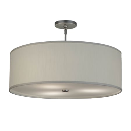 Meyda Tiffany Cilindro 3 Light 24" Wide Pendant Nickel