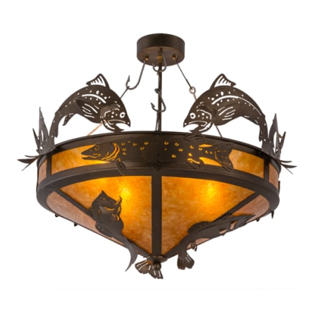 Meyda Tiffany Catch of the Day 4 Light 27" Wide Pendant N/A