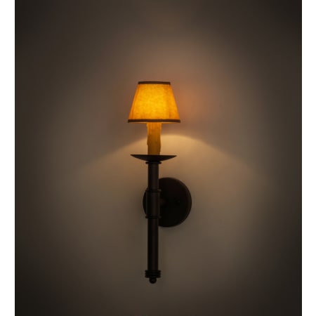 Meyda Tiffany Amada 20" Tall Wall Sconce Oil Rubbed Bronze