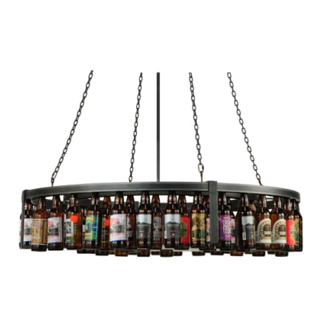 Meyda Tiffany Beer:30 4 Light 54" Wide Pendant Steel