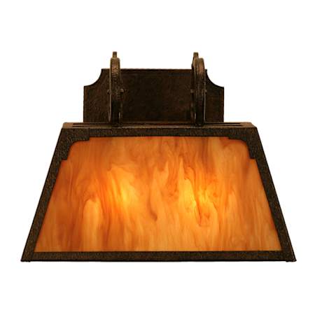 Meyda Tiffany Dalton 2 Light 11" Tall Wall Sconce Cajun Spice