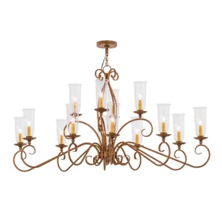 Meyda Tiffany Wallis 14 Light 36" Wide Chandelier N/A