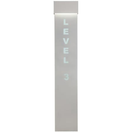 Meyda Tiffany Level 108" Tall LED Wall Sconce White Powdercoat