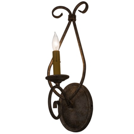 Meyda Tiffany Olivia 18" Tall Wall Sconce Corinth