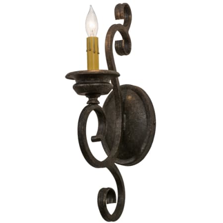 Meyda Tiffany Fernando 18" Tall Wall Sconce Golden Bronze